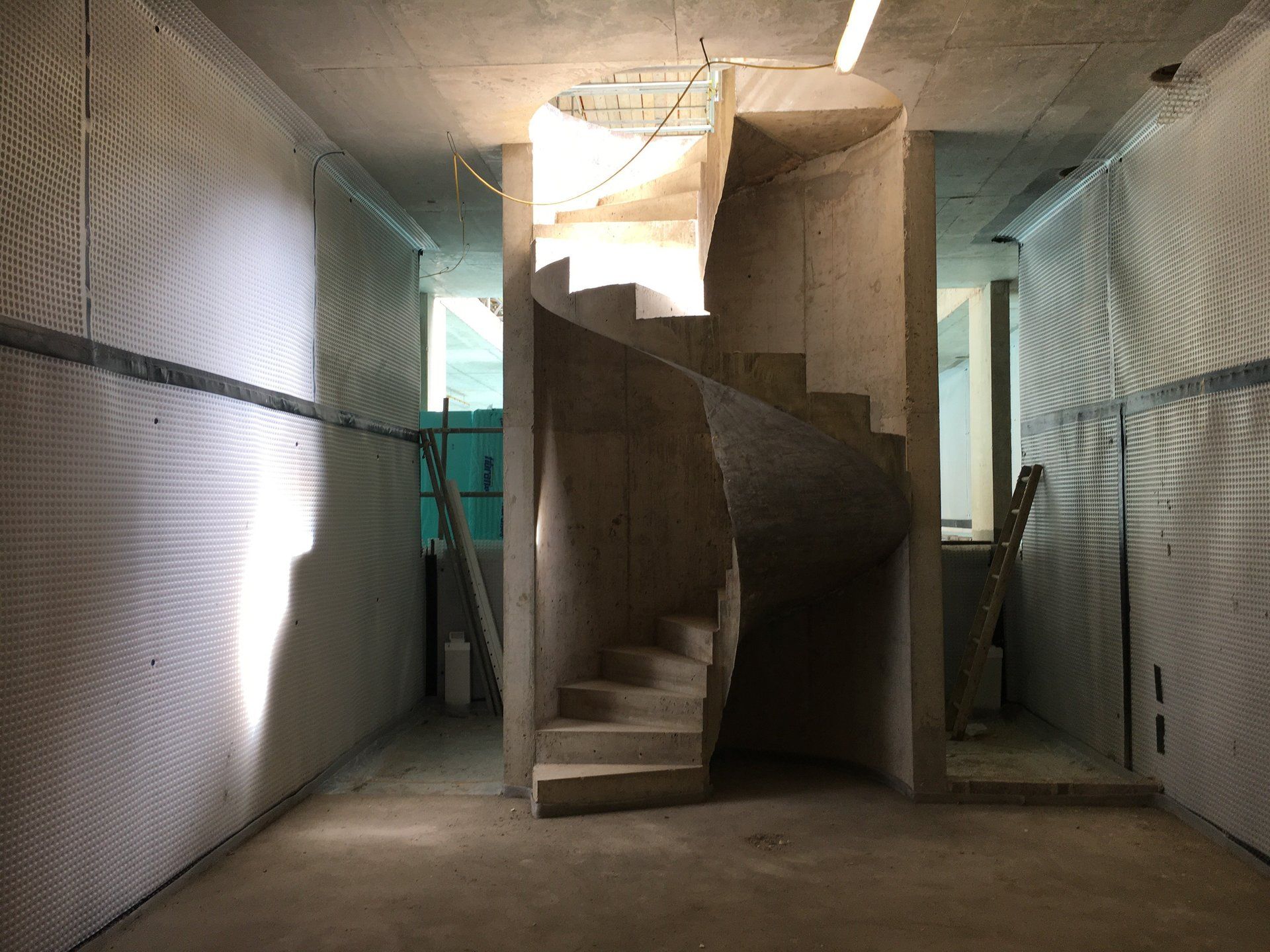 spiral staircase in Beaconsfield, London