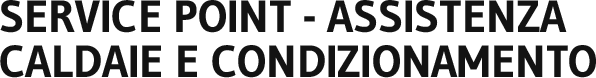 SERVICE POINT - ASSISTENZA CALDAIE E CONDIZIONAMENTO - LOGO SERVICE POINT - ASSISTENZA CALDAIE E CONDIZIONAMENTO - LOGO