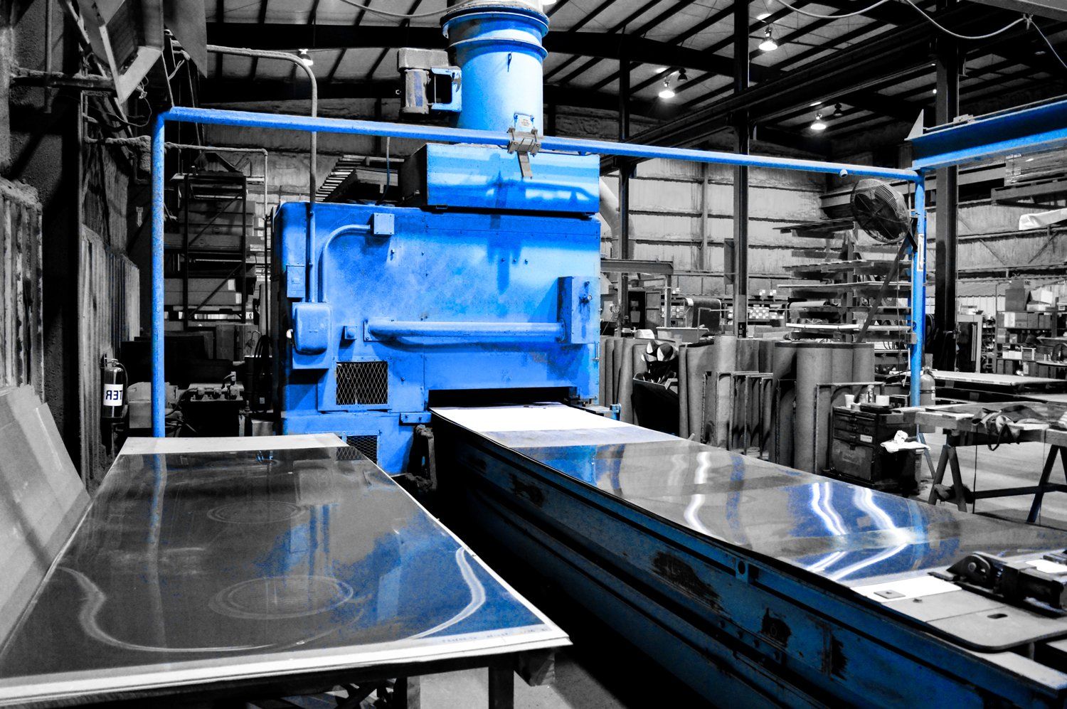 cmpi stainless steel sheet polish plate polisher service
