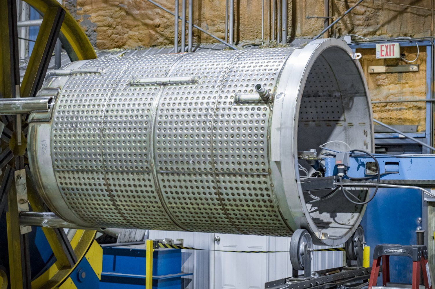 High Capacity ID interior diameter stainless steel fabrication spin polishing