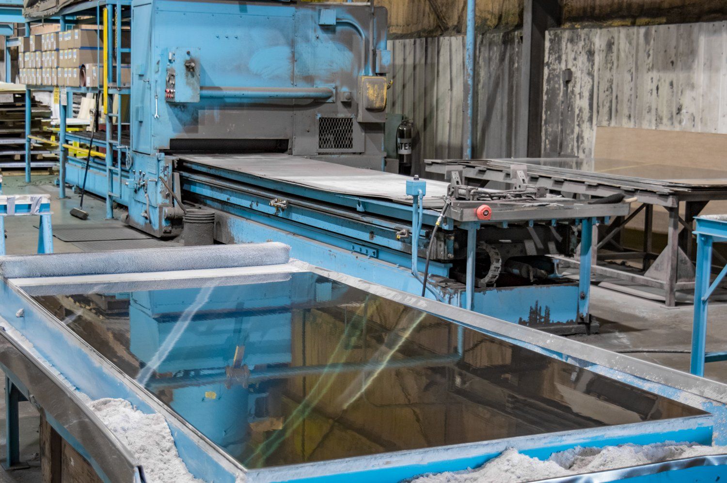 cmpi stainless steel sheet polish plate polisher service