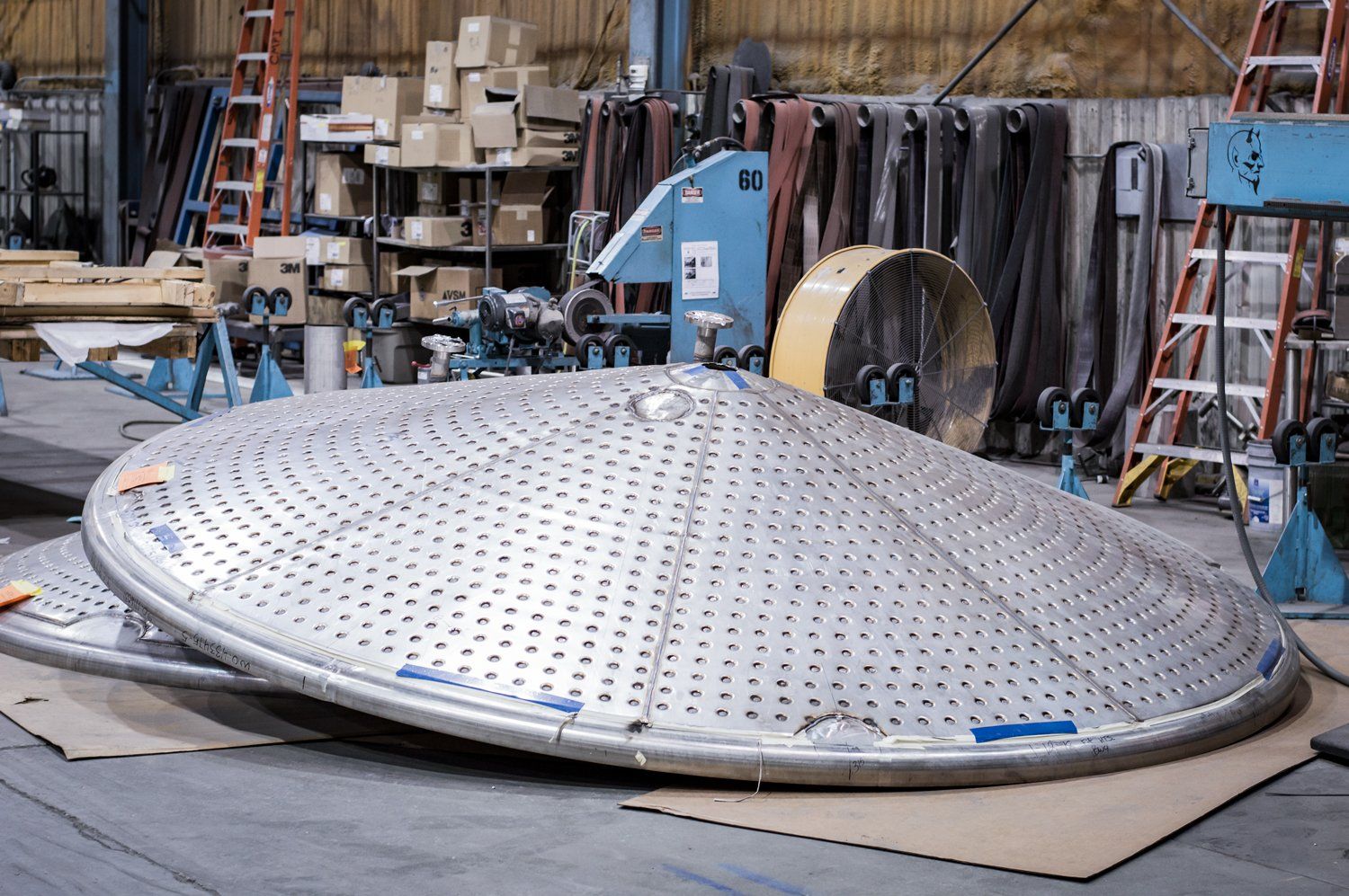stainless steel dimple jacket fabrication