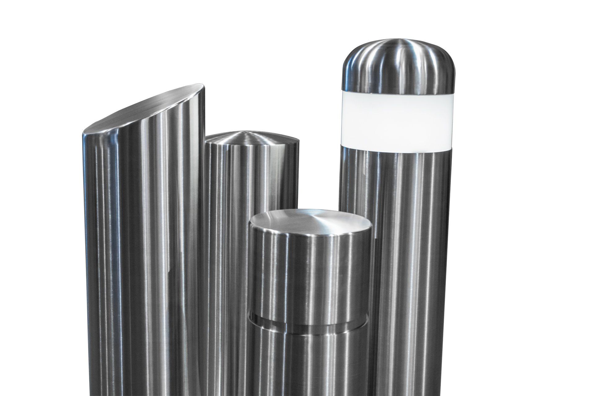 custom stainless steel bollards