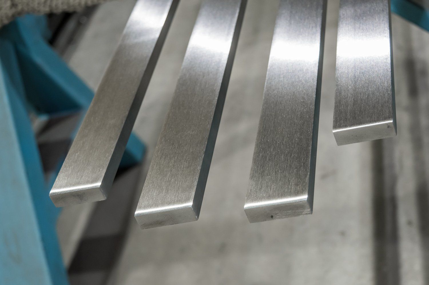 polished stainless steel flat bar