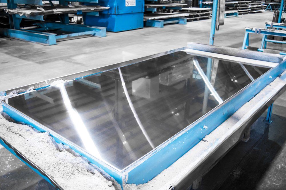 cmpi stainless steel sheet polish plate polisher service