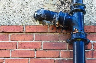 Old drain in need of repairs in Waitara