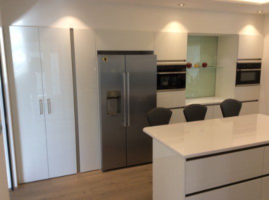 frigo professionale in cucina privata