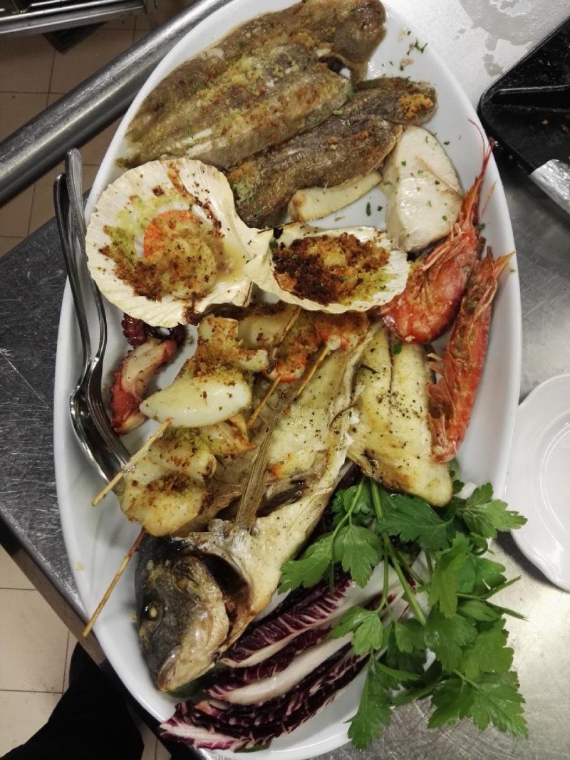 Gemischter Fisch