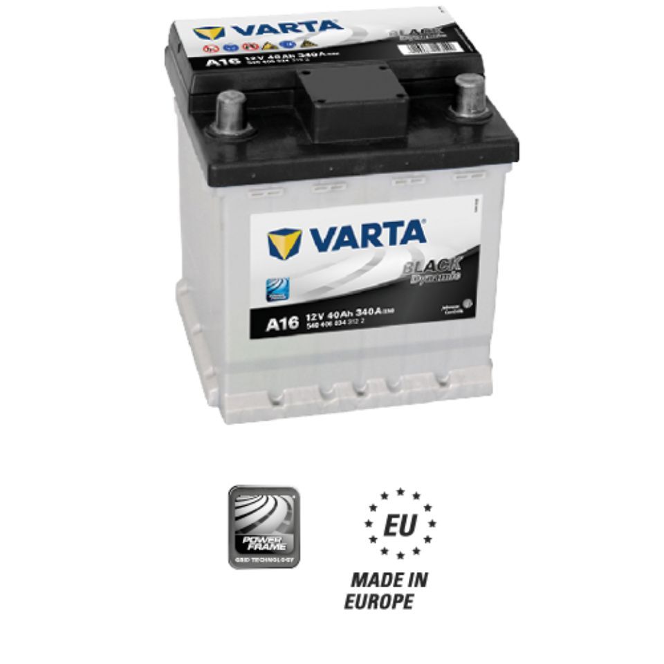 Batteria auto Varta A16