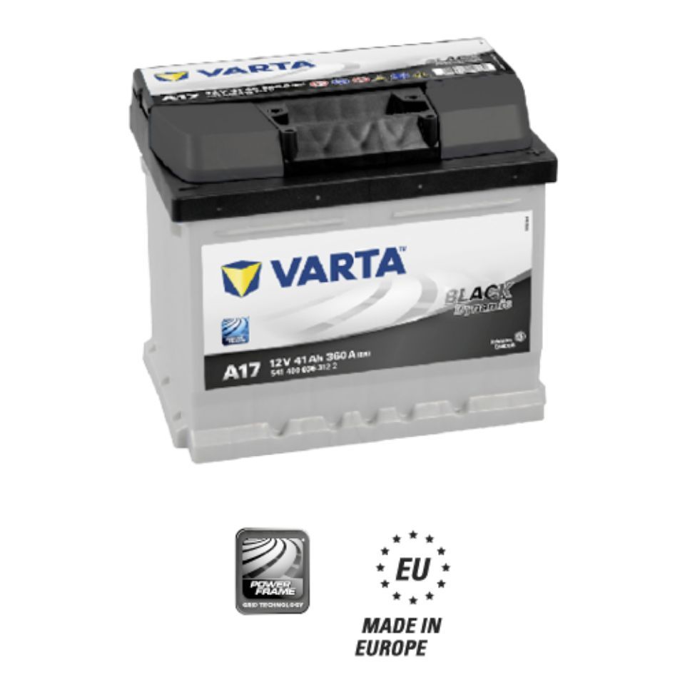 Batteria auto Varta A17