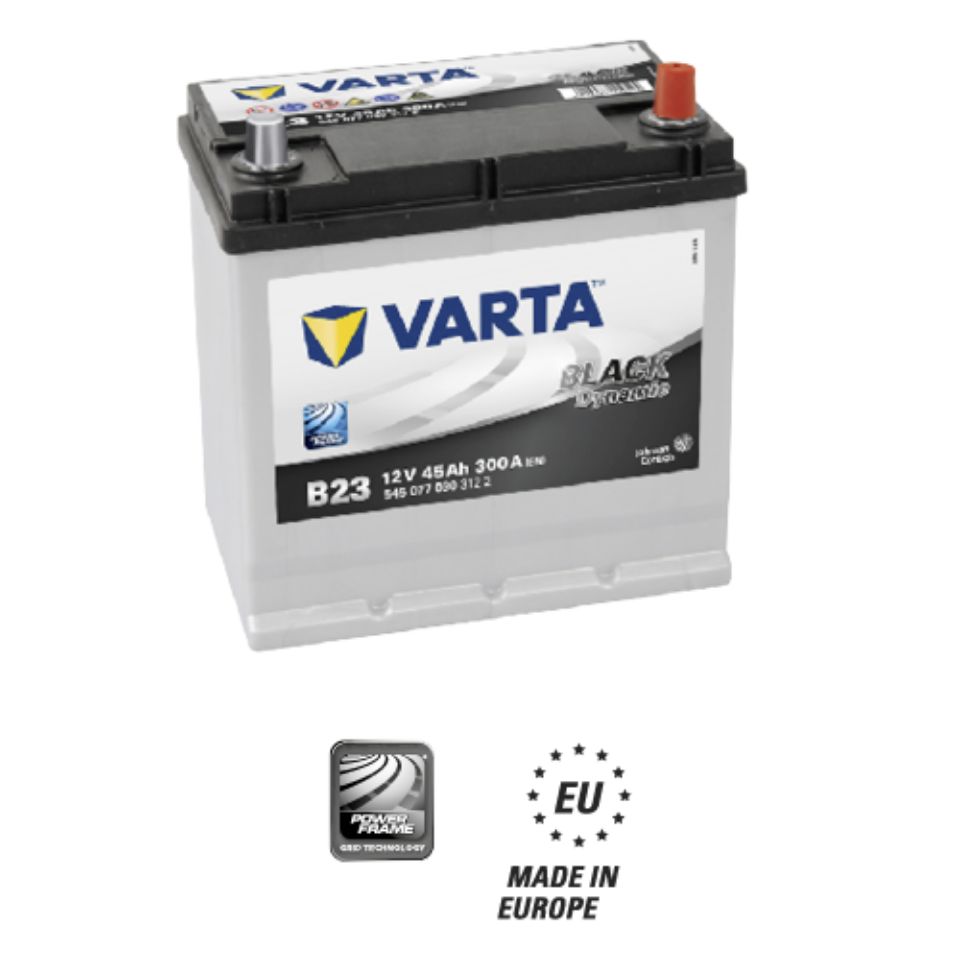 Batteria auto Varta B23