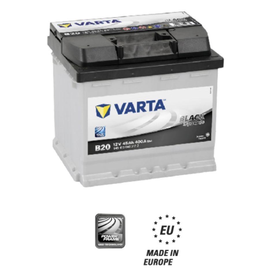 Batteria auto Varta B20