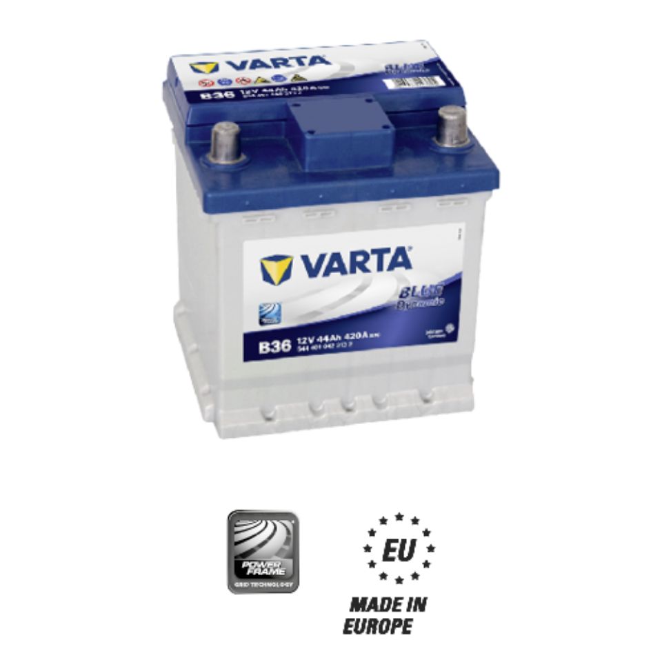 Batteria auto Varta B36