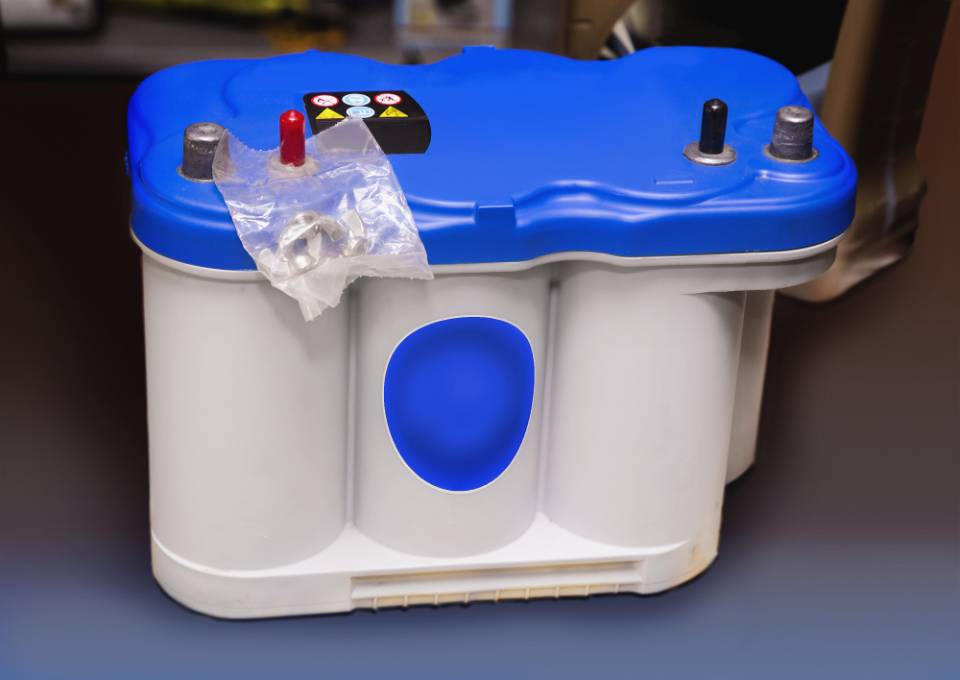 Una batteria auto di ultima generazione