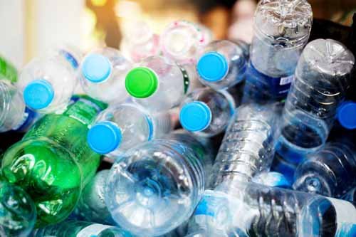Bottiglie di plastica