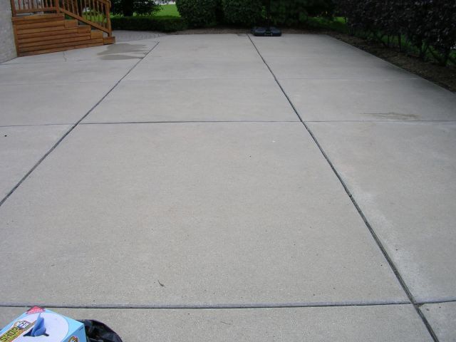 Irwin Concrete Leveling - Before Caulking
