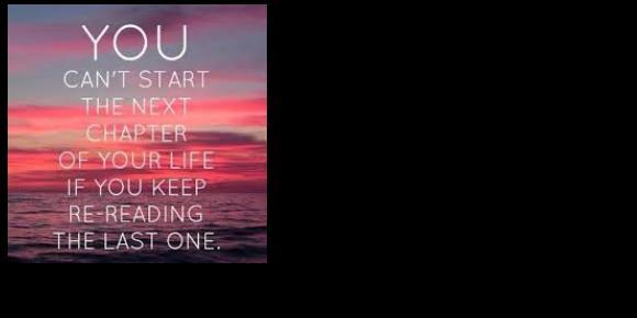 picture of ocean with inspirational text