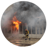 Go to Insurance Claims Fire disaster in building image