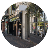 Go to Business Insurance Page Small business in a downtown image
