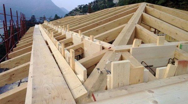 Tetto in legno