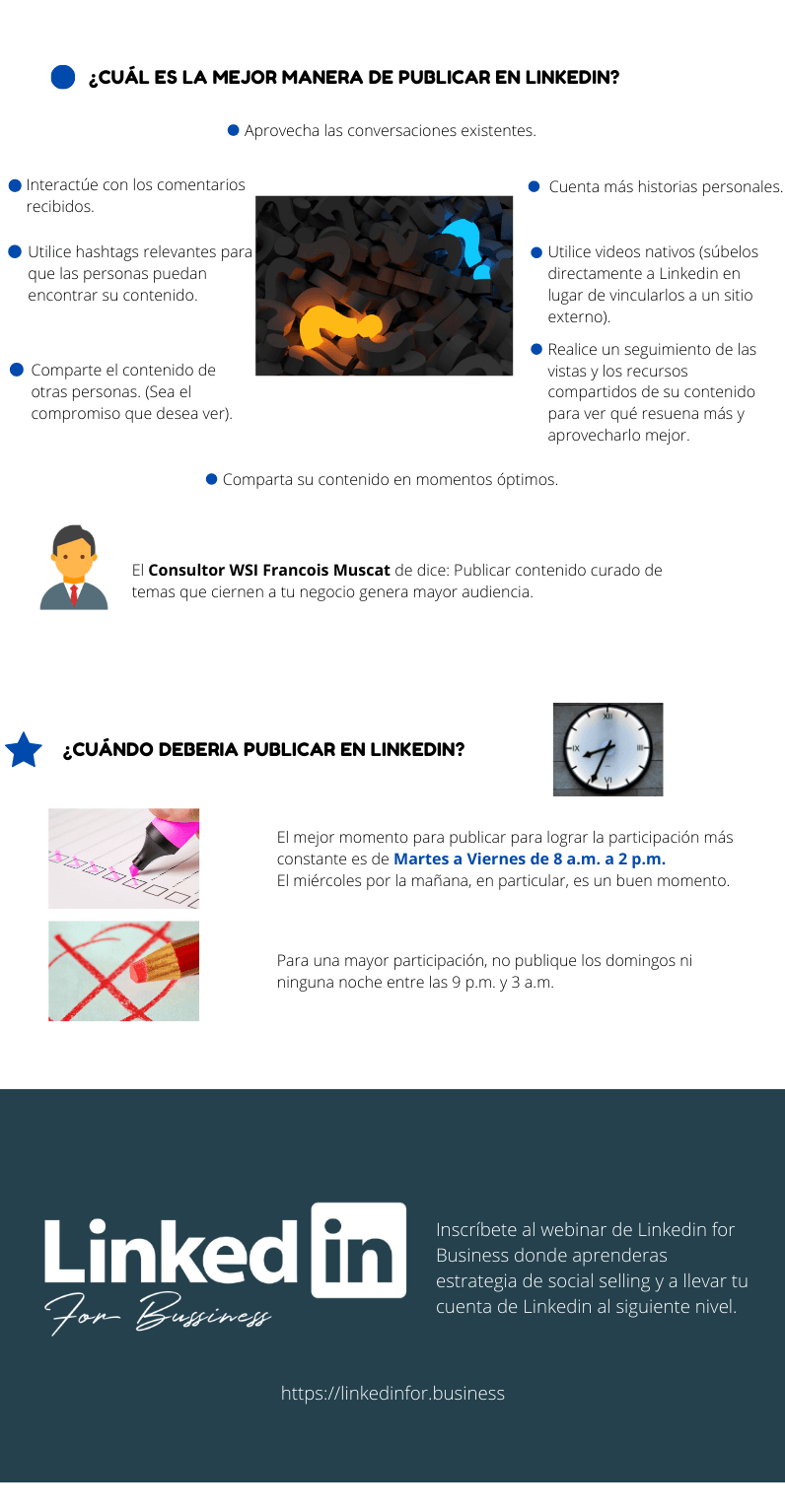 La guía de Social Selling para vendedores (Inforgrafía) - Linkedin webinar La guía de Social Selling para vendedores (Inforgrafía) - Linkedin webinar