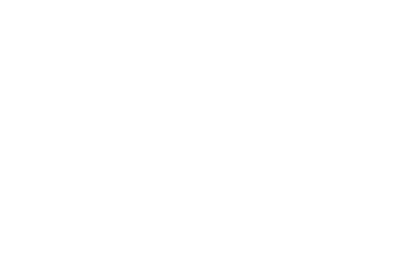 Pantalla mayormente blanca, con una fina barra negra en el borde inferior.