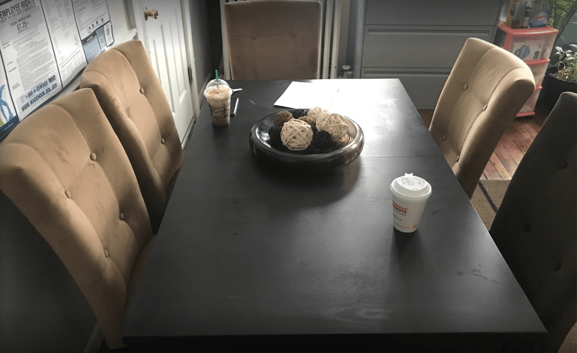 an image of our office table in dallas