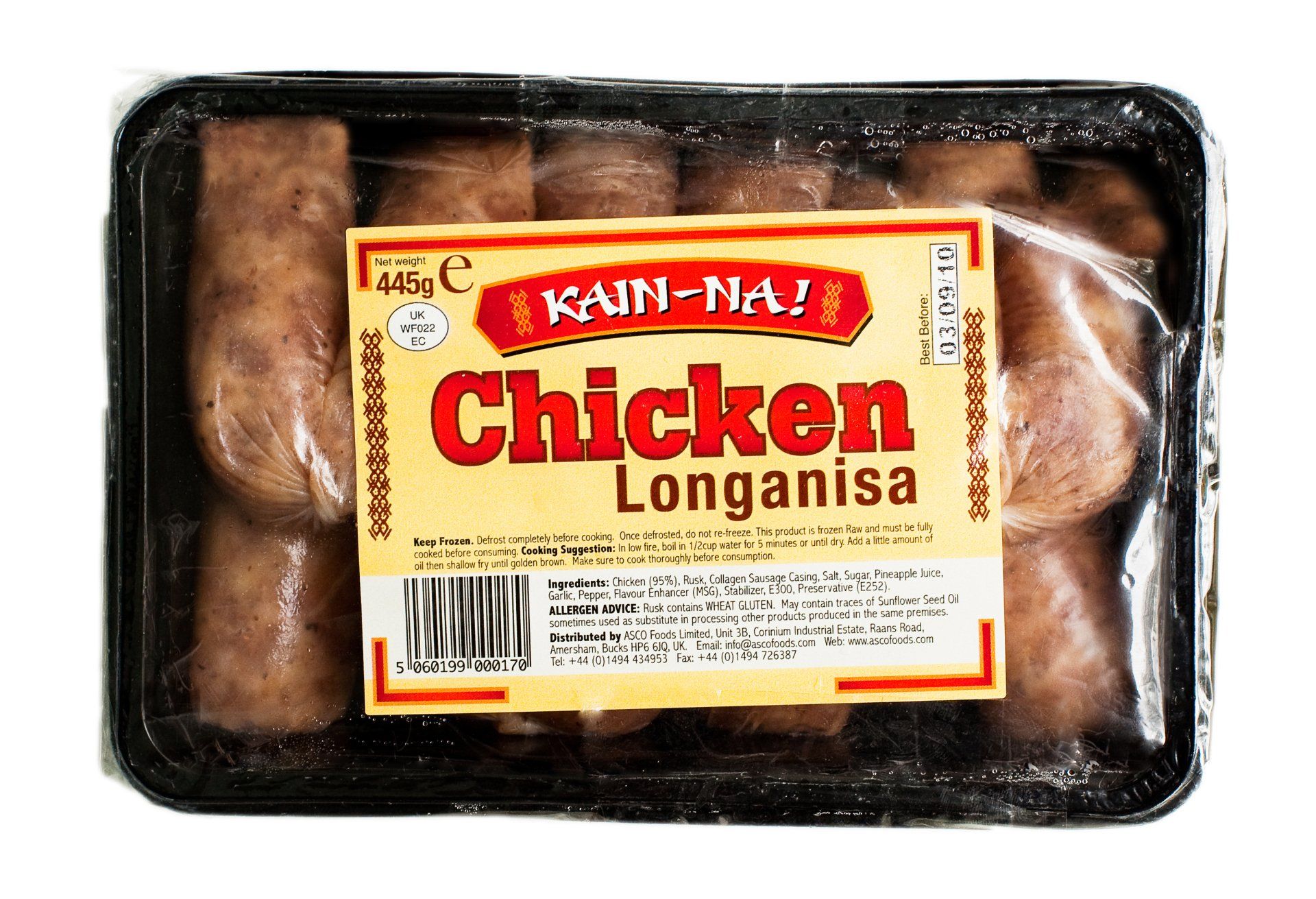 Chicken Longanisa 