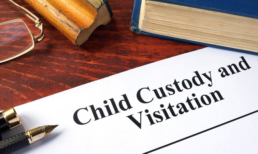 Child Custody and Visitation Written on a Paper — Warrendale, PA — Myers Law Group, LLC
