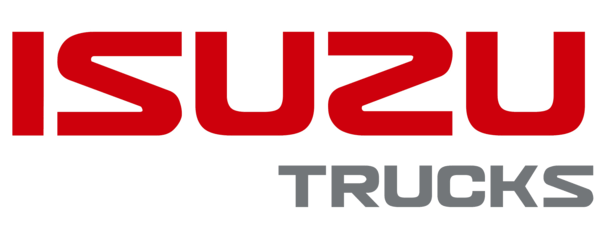 Isuzu Trucks logo with red