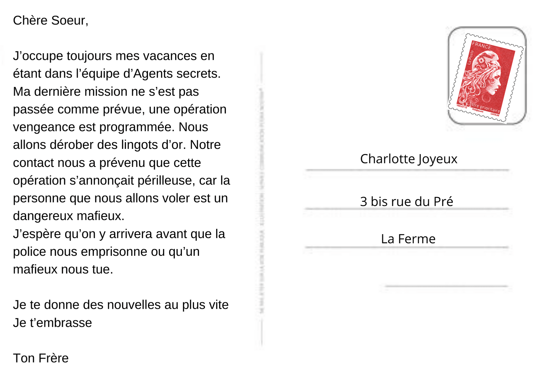 Carte postale