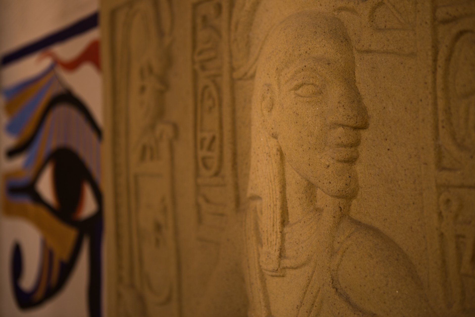 escape room le pharaon décor