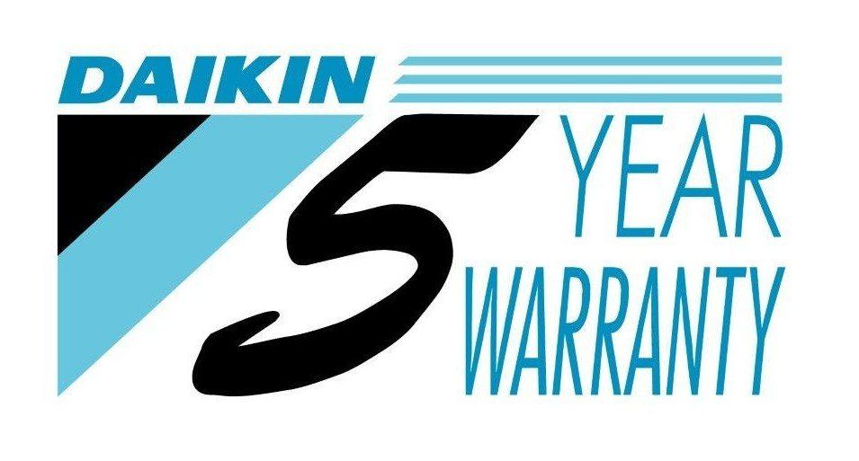daikin 5 year warranty