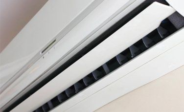 ac system on a wall