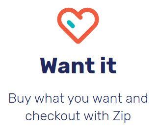 Want it buy what you want and checkout with zip