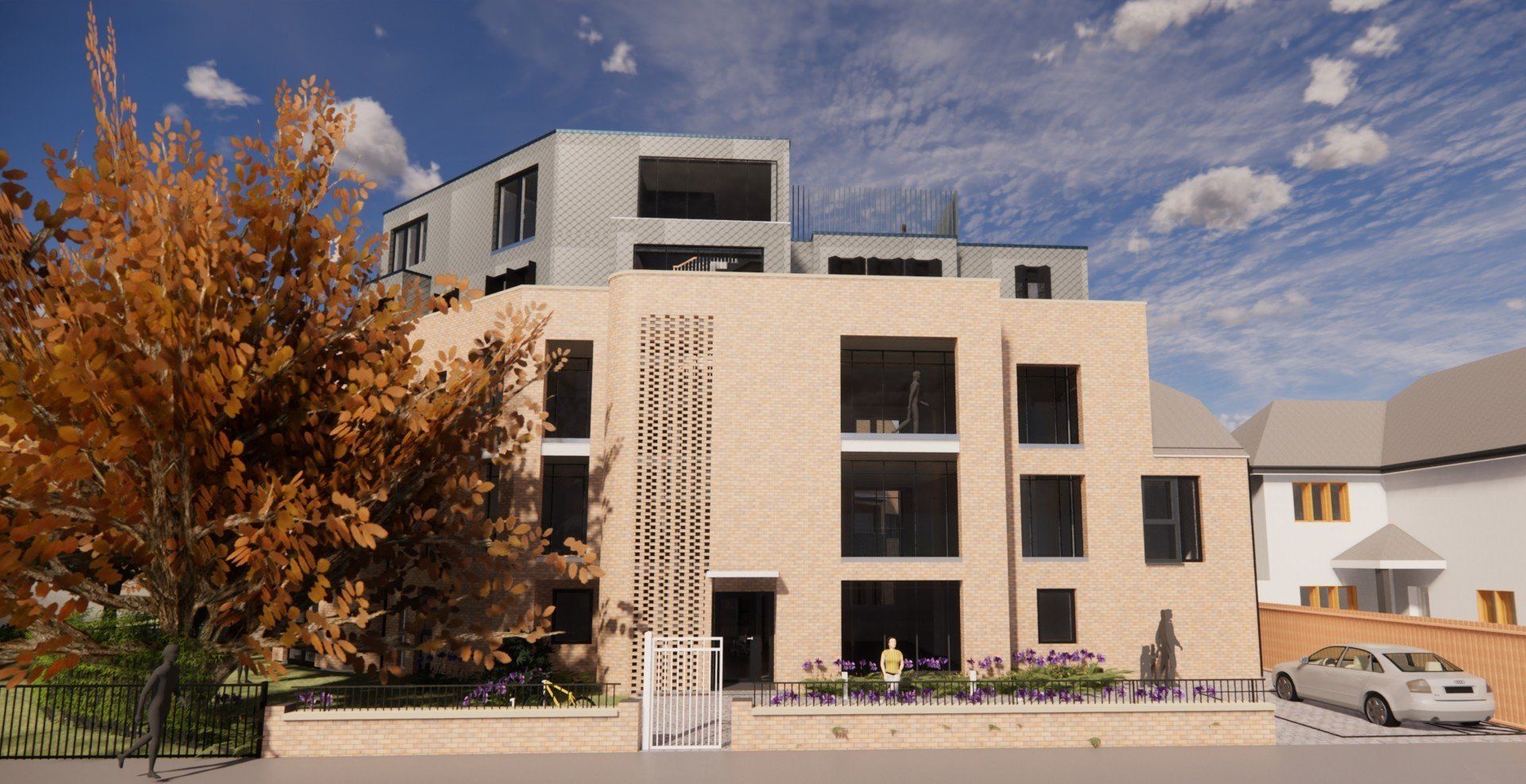New build development in Thornton Heath