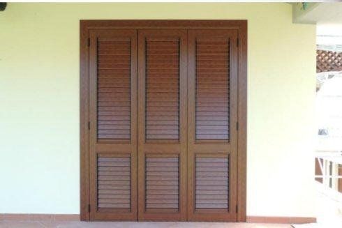 portapersiana finitura legno