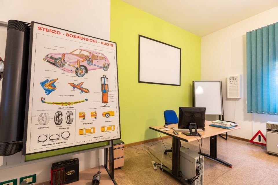 aula per lo svolgimento dei corsi