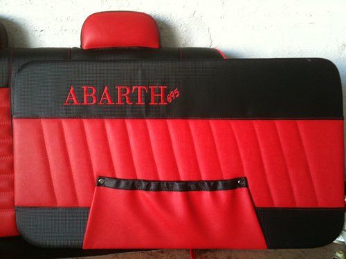 tappezzerie sedili Abarth