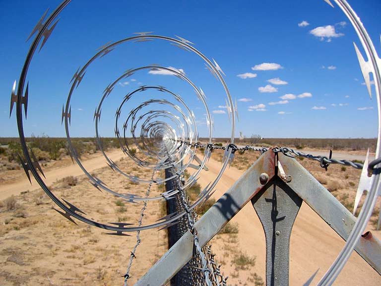 Razor Ribbon Wire — Pascagoula, MS — Gulf Coast Fence Co. Razor Ribbon Wire — Pascagoula, MS — Gulf Coast Fence Co.