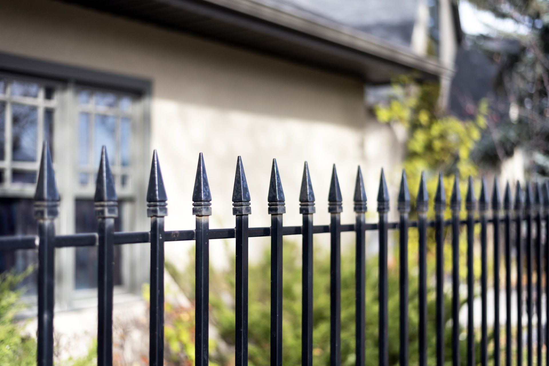 Black Pointed Fence — Pascagoula, MS — Gulf Coast Fence Co.