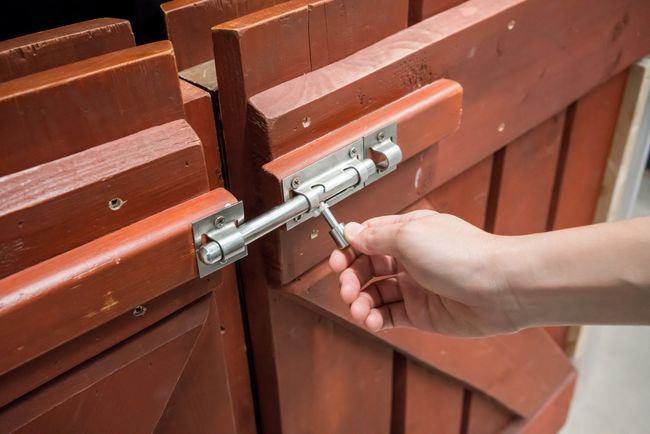 Latch on Wooden Gate — Pascagoula, MS — Gulf Coast Fence Co.