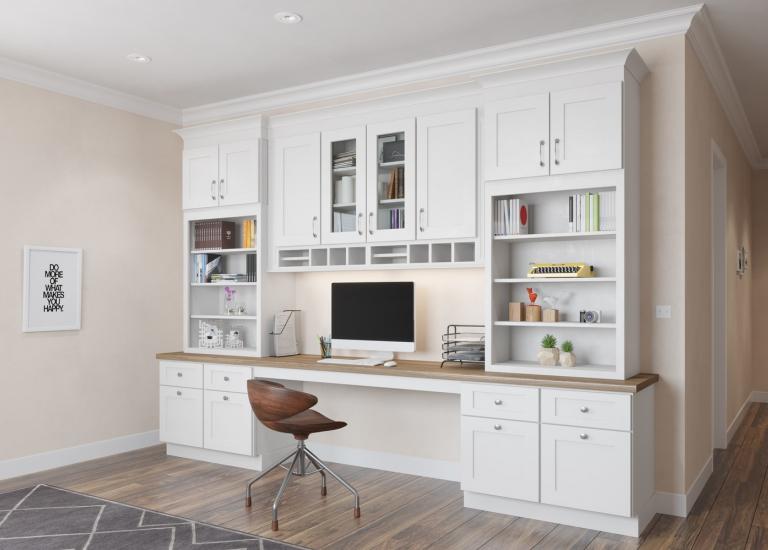 white modern office space