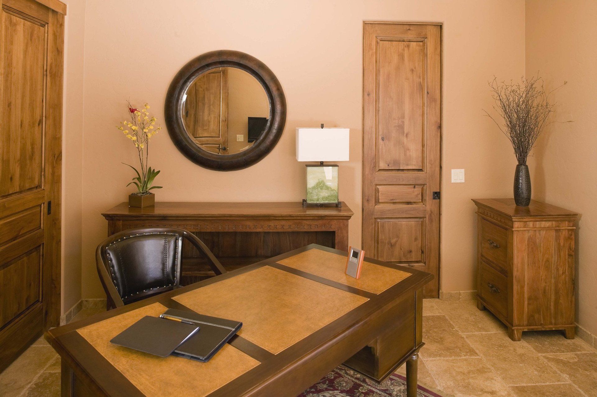 wooden table