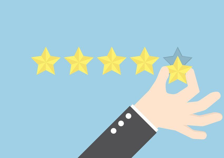 Yell review stars