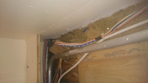 Bathroom floor repairs