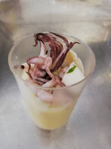 antipasti con totani