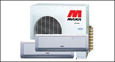 Motore e due condizionatori a parete Maxa