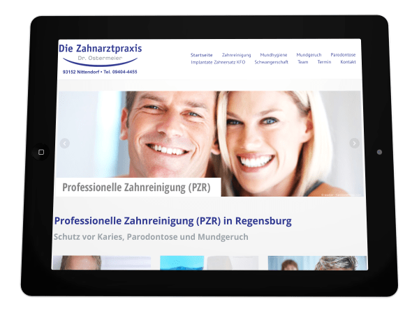 Zahnreinigung PZR Regensburg Nittendorf