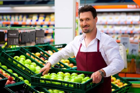 staff del supermercato
